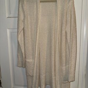 Women's Old Navy Cozy Cream Open-Front Sweater